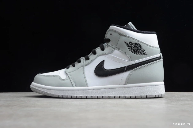 1 554724-092 Grey AIR Smoke Light Jordan Mid 0927